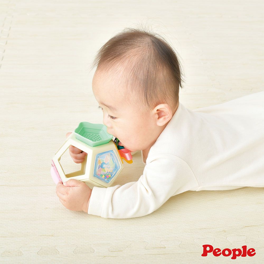 日本 People - 五感刺激洞洞球玩具(柔軟)-3m+