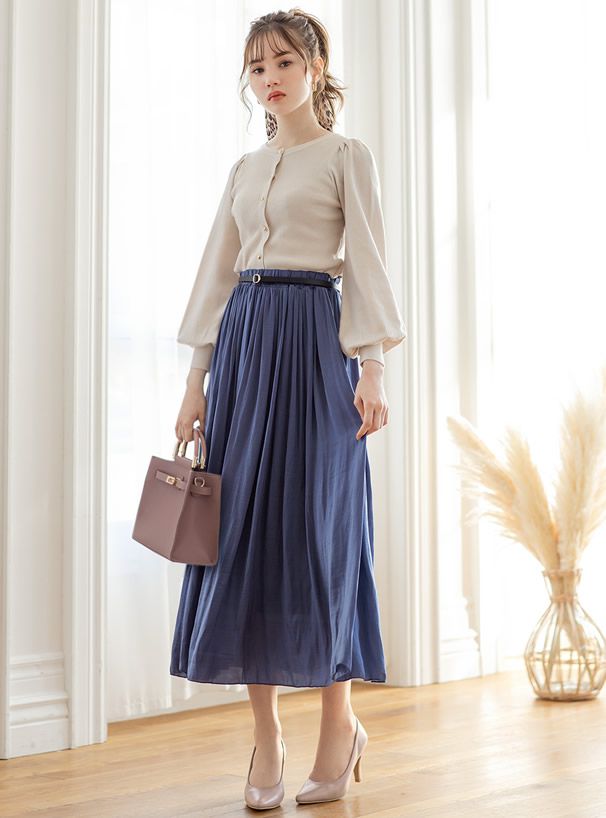 日本 GRL - 2way金屬拼接手把手提包/側背包-薄荷