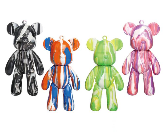 KG - 手作創意流體熊-13cm-一入