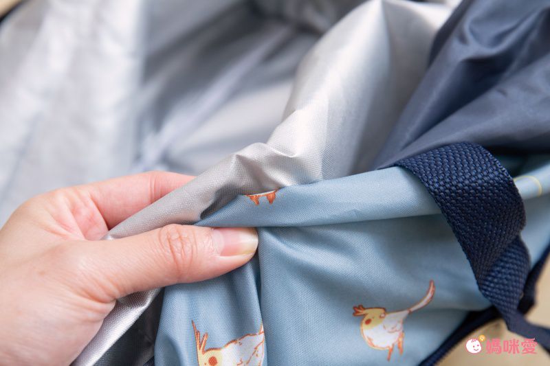 日本 Chepeli - 超大容量保冷購物袋(可套購物籃)-星星-黑-25L/耐重15kg