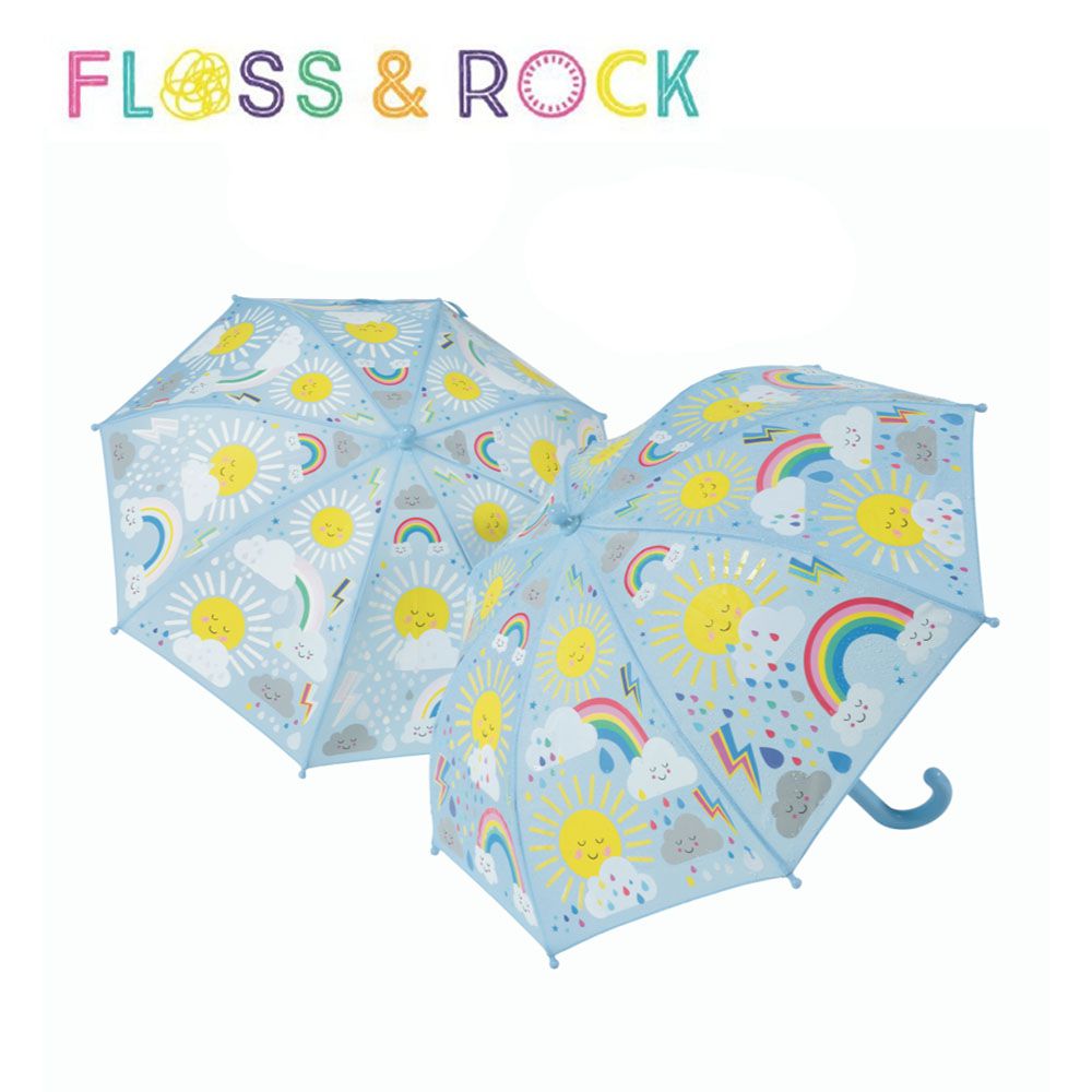 floss and rock - 魔術變色傘 60x70cm-晴天雲彩