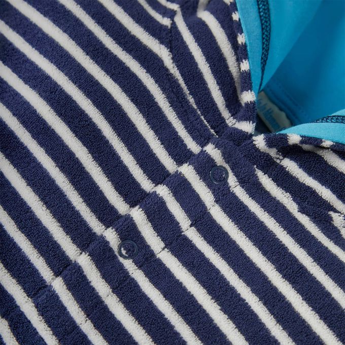 英國 JoJo Maman BeBe - 嬰幼兒/兒童游泳浴巾＆浴袍-衝浪大嘴鳥