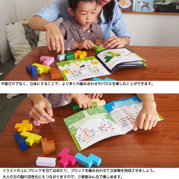 日本 Ed.Inter - 益智桌遊系列 -- 益智方塊拼圖