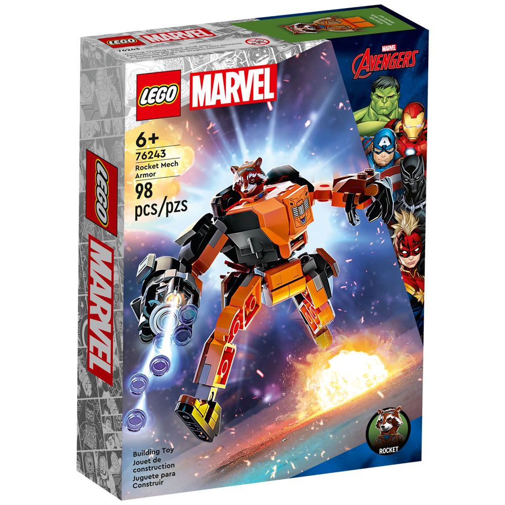 樂高 LEGO - 樂高積木 LEGO《 LT76243 》SUPER HEROES 超級英雄系列 - Rocket Mech Armor