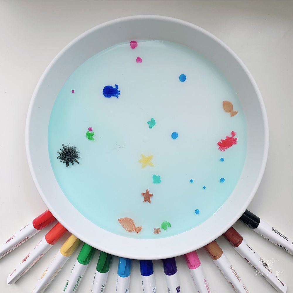 韓國LiNEPLUS - 韓國好寫無異味工學握把安全12色白板筆-細(圓形筆桿) (139mm X Ø12.70)