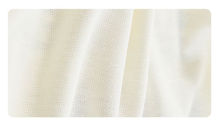 卡通汪汪隊棉質拼色圓領長袖上衣-卡通人物小礫-黃+白