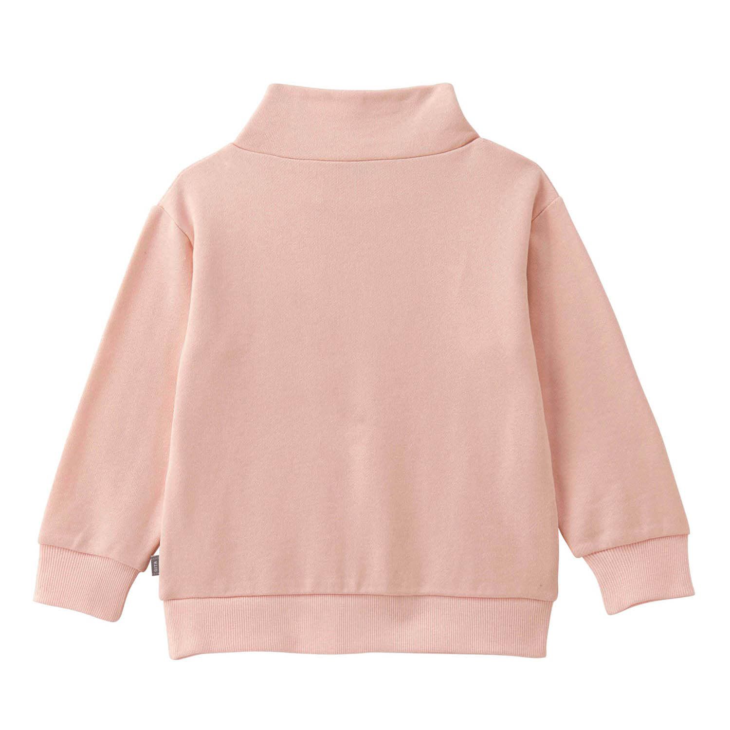 日本千趣會 - GITA 純棉裏毛立領長袖上衣-飾品-紫