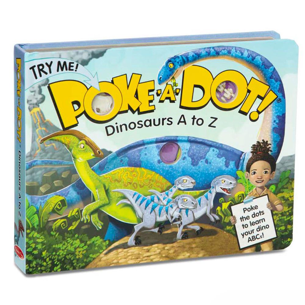 美國瑪莉莎 Melissa & Doug - 神奇泡泡書-恐龍 A-Z