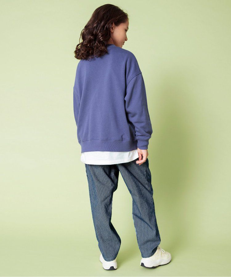 日本 BREEZE - 內刷毛輕量彈力直筒長褲-酒紅