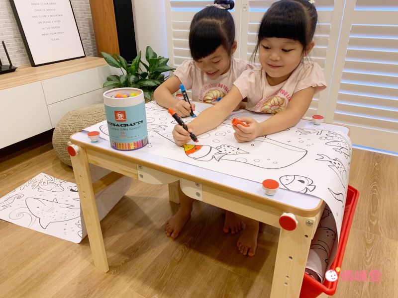 獨家超值組【芬蘭 Top Bright】二合一畫板書桌，專屬學習空間