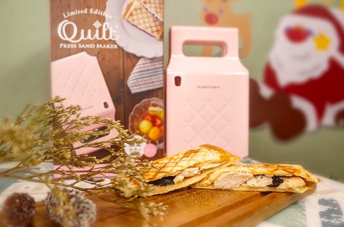 麗克特 recolte - Quilt 格子三明治機-櫻花粉