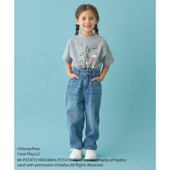 日本 b-ROOM - 聯名限定 短袖上衣-玩具圖鑑-淺藍