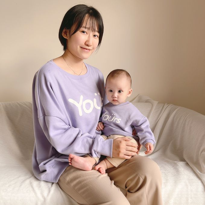 YOUrs - 親子品牌大學T-小童上衣