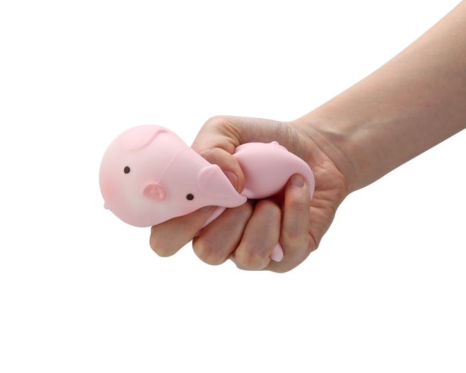 樂彩森林 - 療癒捏捏樂-趴趴豬