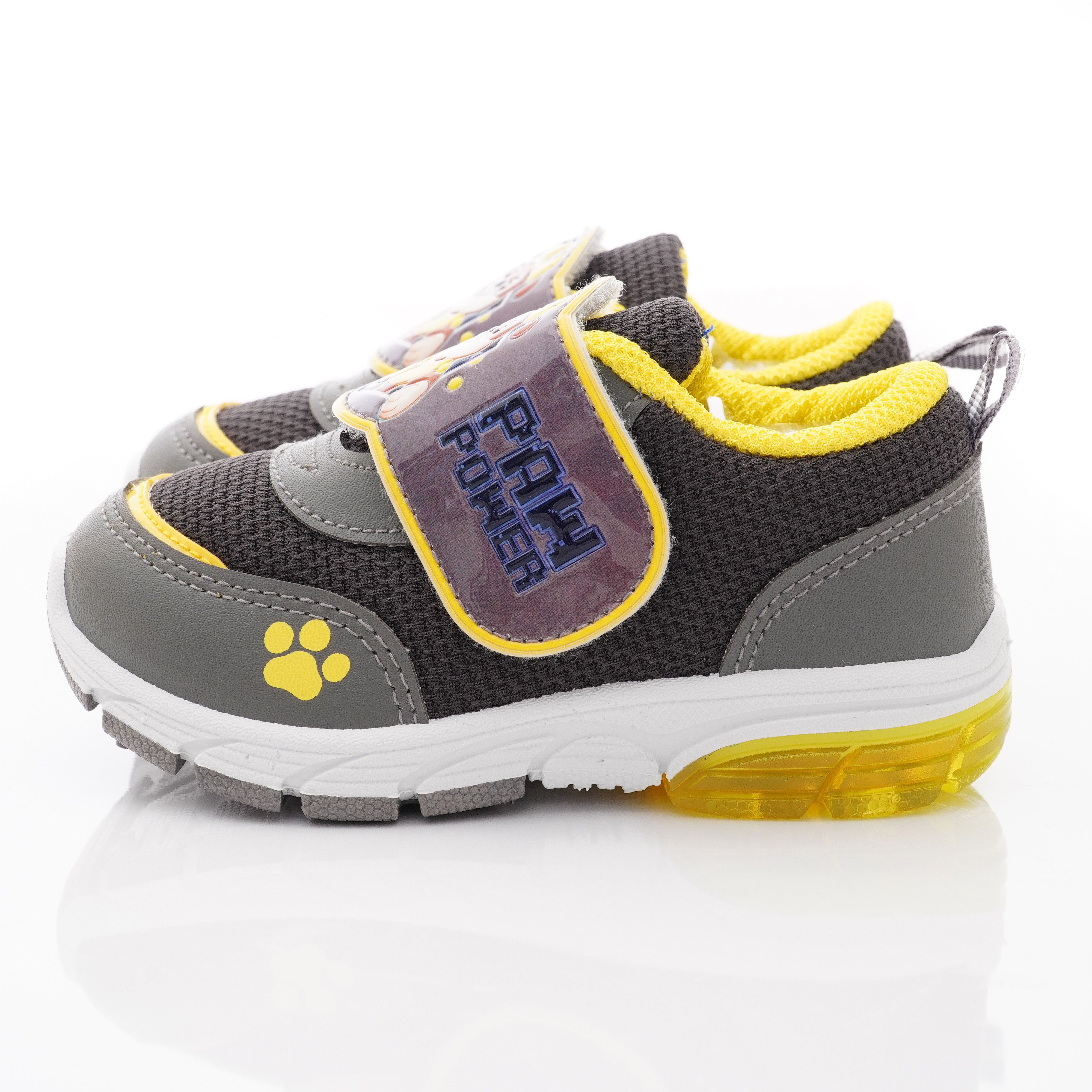 汪汪隊立大功 - 卡通童鞋-小礫電燈運動鞋款(中小童段)-灰