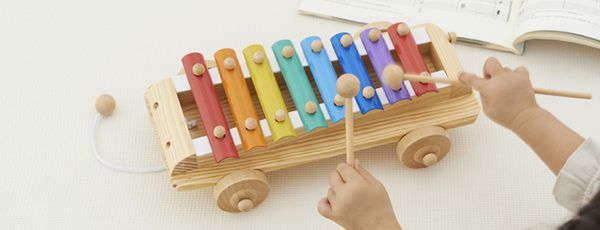 日本 Ed.Inter - 木玩系列 - 木琴手拉車