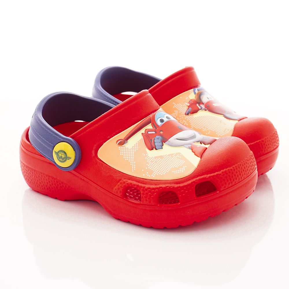 SuperWings - 卡通童鞋-超輕園丁鞋(中小童段)-紅