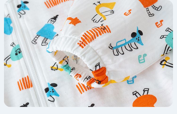 純棉立體造型連帽防曬外套-可愛鴨子-白色