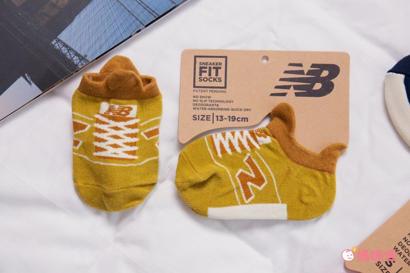 日本 friendshill - New Balance 舒適造型短襪-粉紫