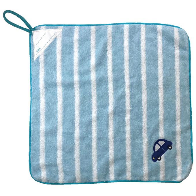 akachan honpo - 擦手巾-汽車 (34x34cm)