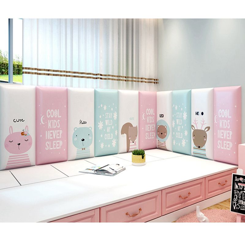 vanibaby - 自黏式PU防撞壁貼-動物之家系列 (藍色3入)-厚度3cm