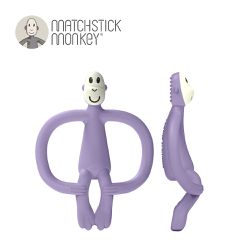 Matchstick Monkey - 英國 咬咬猴牙刷固齒器-紫芋猴