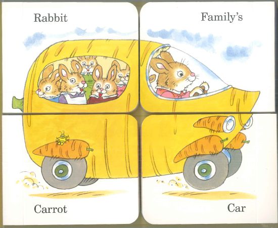 Richard Scarry’s Mixed-Up Cars & Trucks 精裝硬頁書