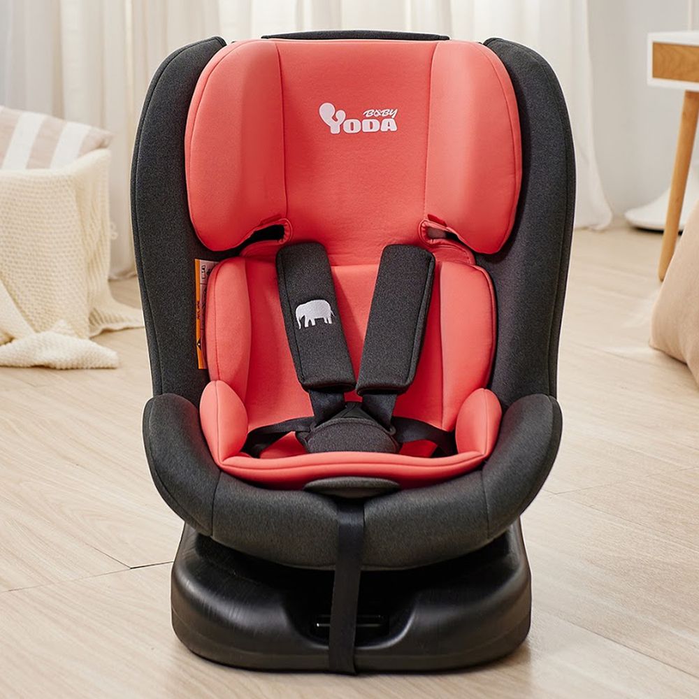 YODA - ISOFIX-全階段360度汽車安全座椅-0~12歲-甜蜜粉