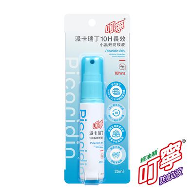叮寧 - 叮寧派卡瑞丁10H長效小黑蚊防蚊液25ml-25ml