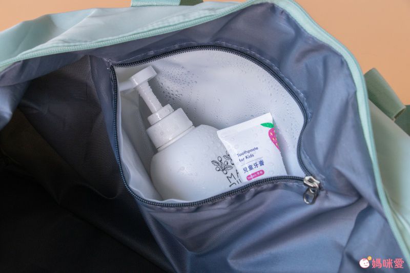 oonir - 乾濕分離旅行運動包-深藍色