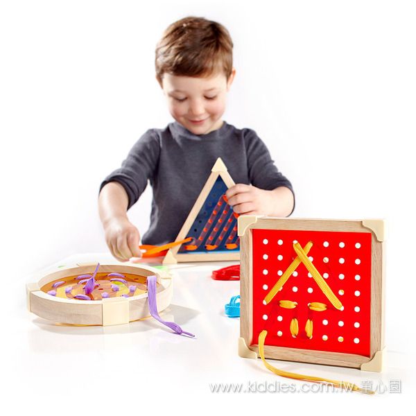 美國 Guidecraft - 幾何編織遊戲