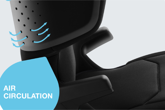 britax römer - 德國原裝3-12歲KIDFIX i-SIZE成長型汽座-月光藍