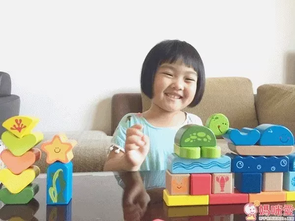 Hape 海洋動物積木