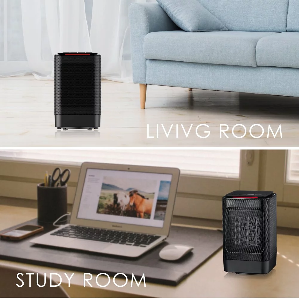 KINYO - 迷你陶瓷電暖器(NEH-120) (W125xH206xD125mm)