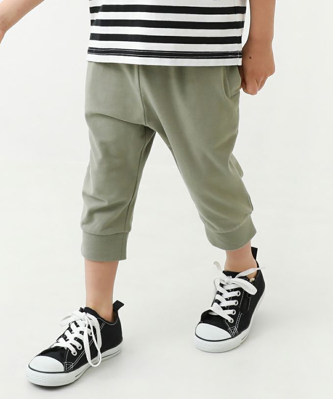 日本 devirock - 熱銷必收 下擺束口七分褲-海軍藍