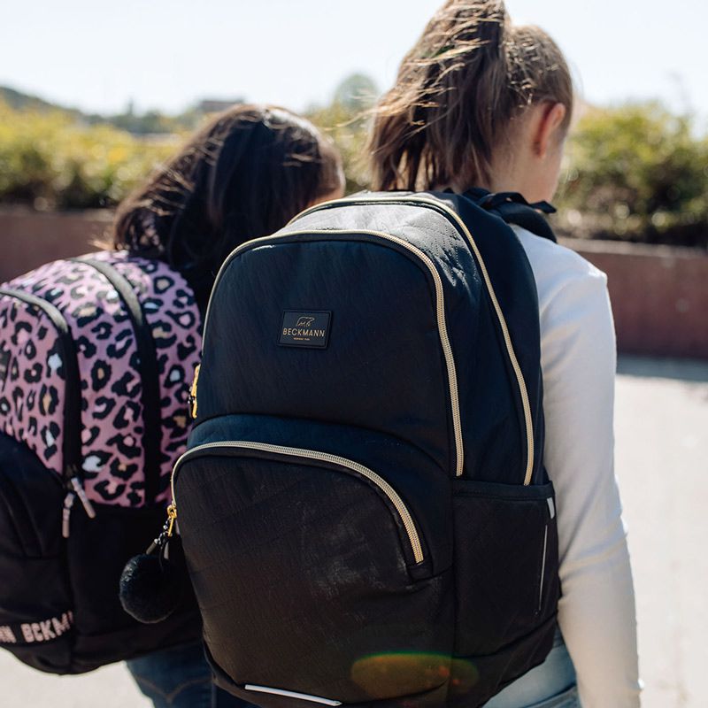 Beckmann - Sport Junior 護脊書包 30L-粉彩豹紋