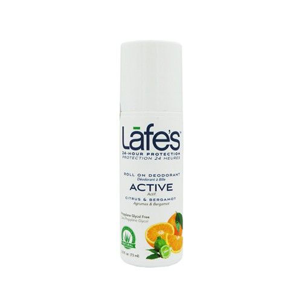 美國 Lafe's organic - 純自然體香劑-運動清爽-88ml 滾珠瓶