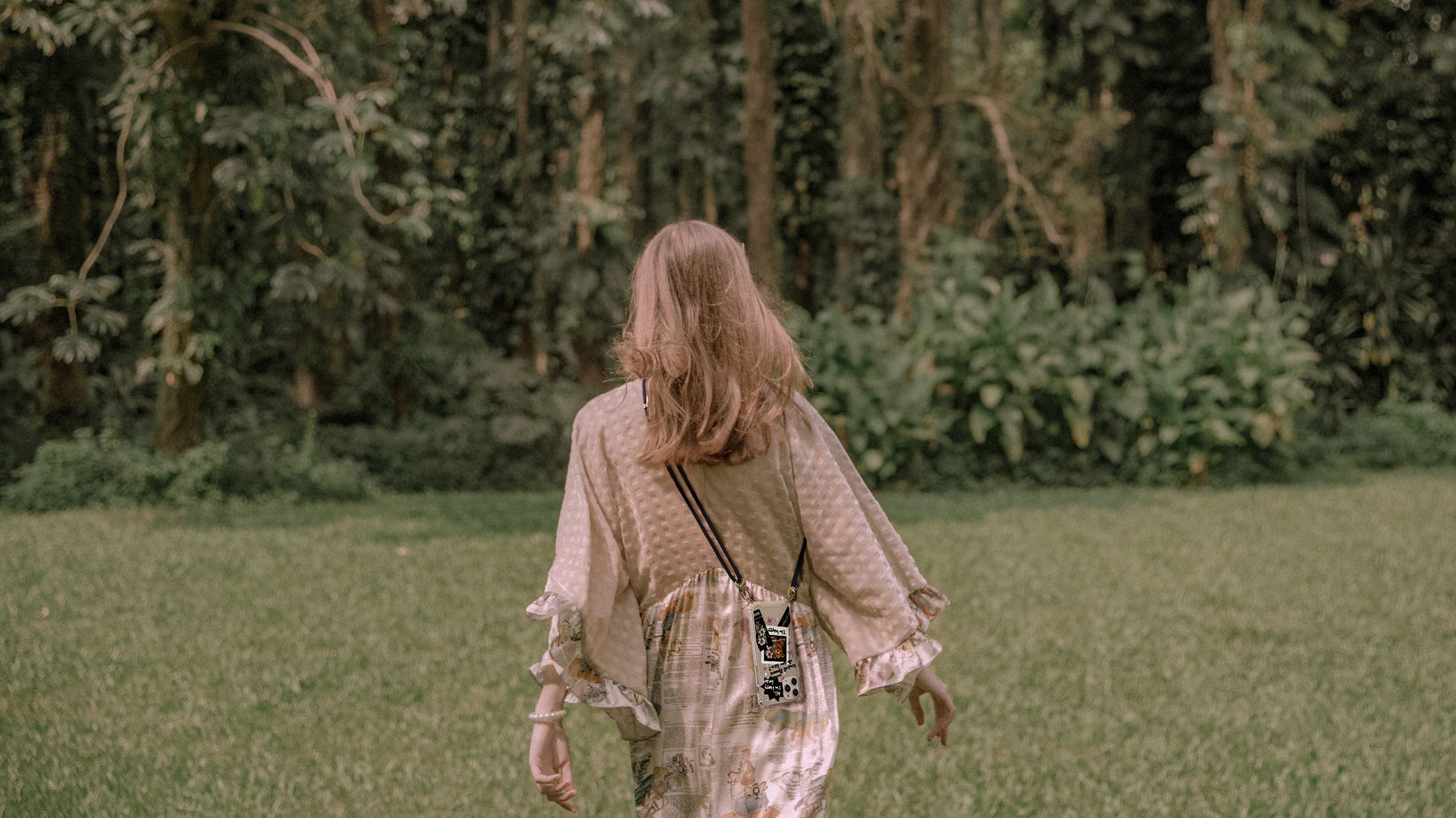 韓國 SHARON6 - 設計款防摔手機殼-繽紛花園