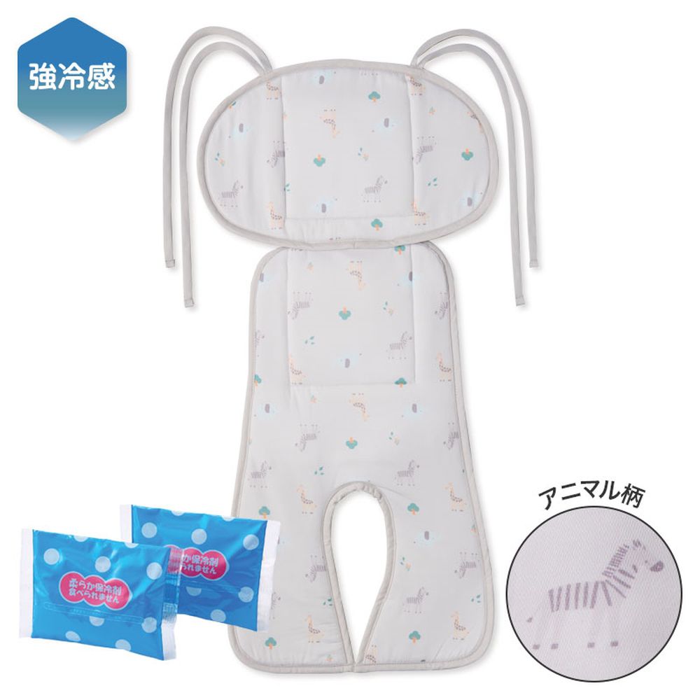 嬰兒推車用涼感墊-強冷感-灰色