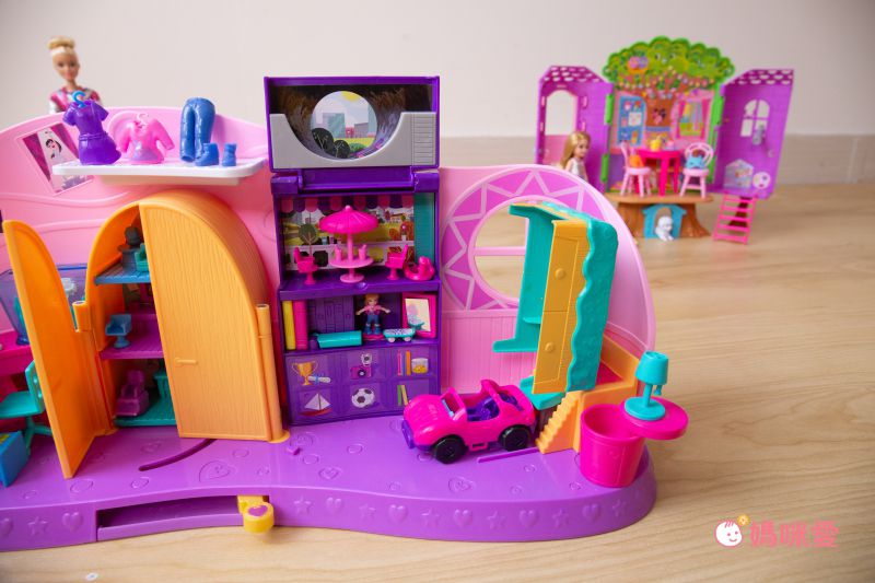 Polly Pocket 口袋波莉 - 口袋波莉房間變身組合