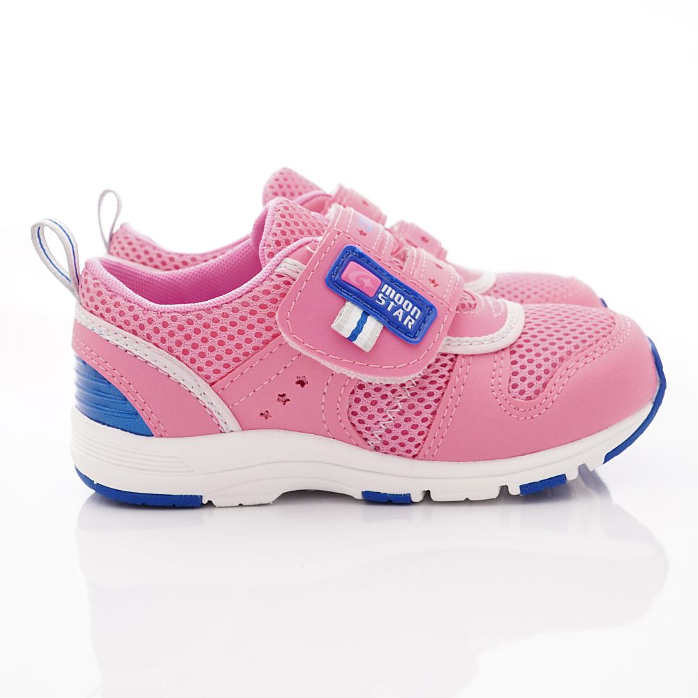 Moonstar日本月星 - 玩耍系列速乾鞋款(中小童段)-桃粉