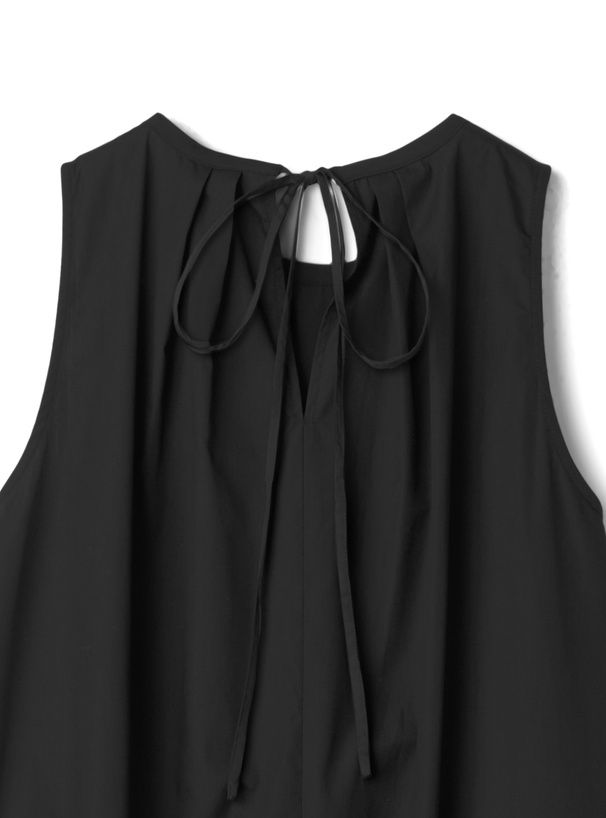 日本 GRL - 優雅後綁帶修身無袖洋裝-淺軍綠