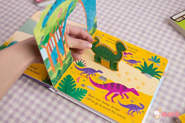 Roar!叫叫大恐龍音效書，聽聲音認識各類型恐龍！