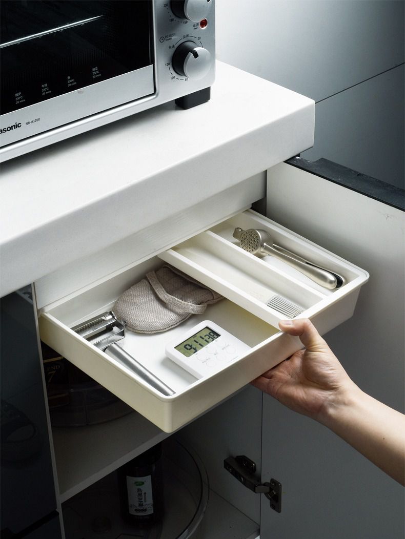 隱形收納抽屜 (中（26*19*6.5cm）)