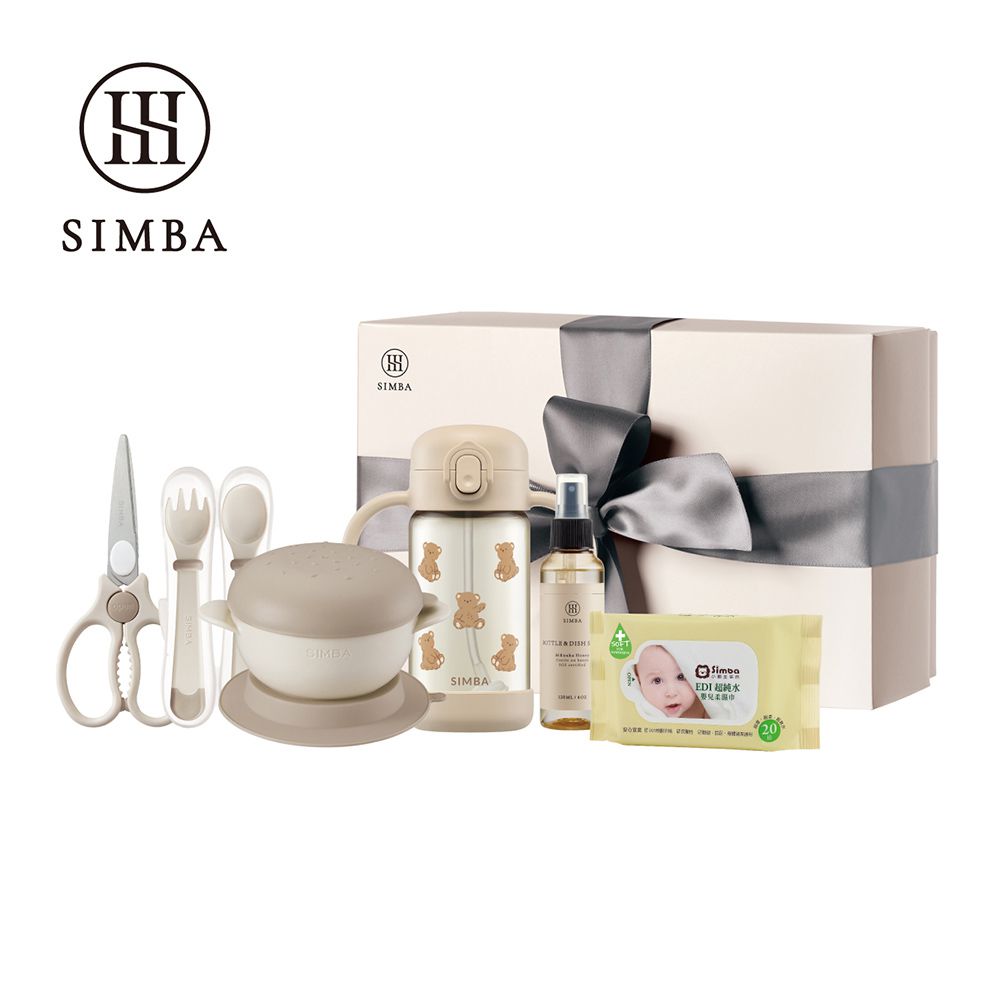 萌寶餐桌必備禮盒-小熊