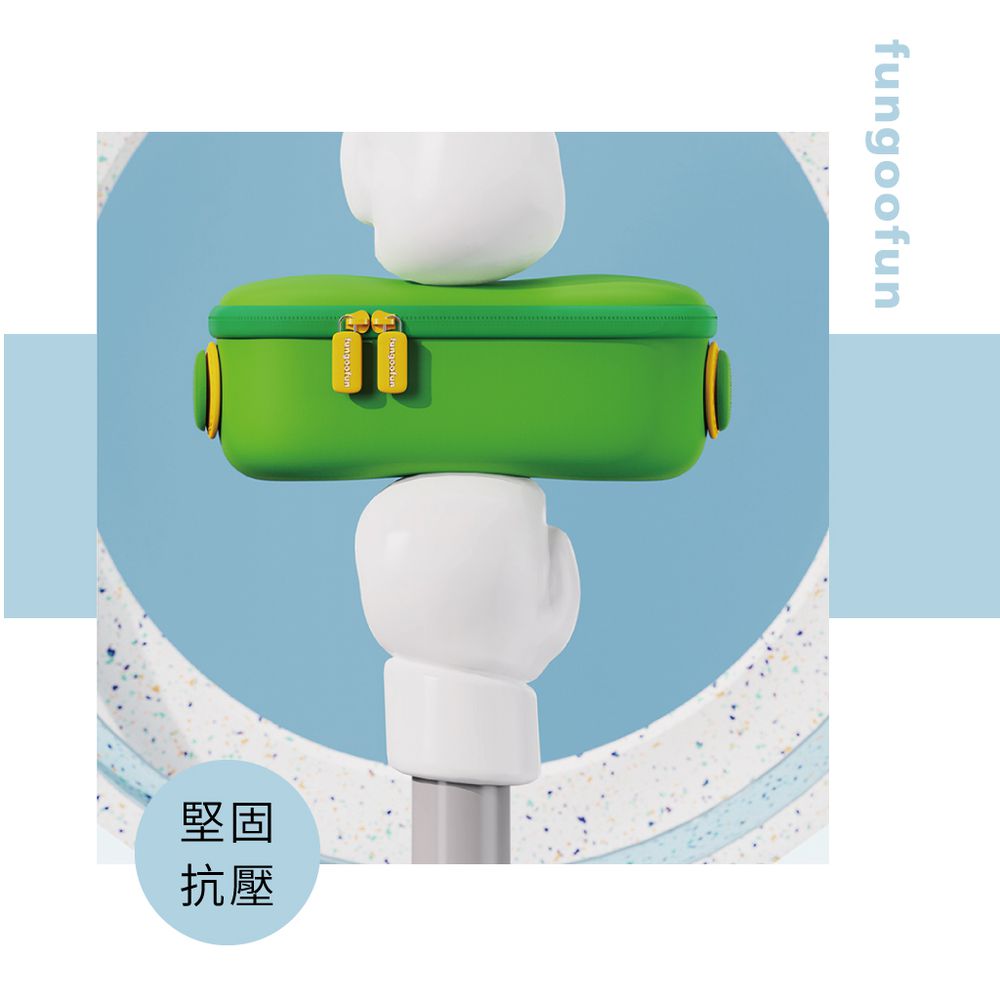 環保輕量時尚化妝包-綠色麥田