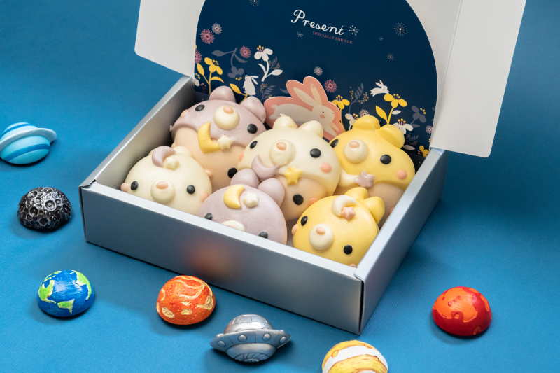 老甜媽手工饅頭 - 中秋節就是要吃兔兔禮盒