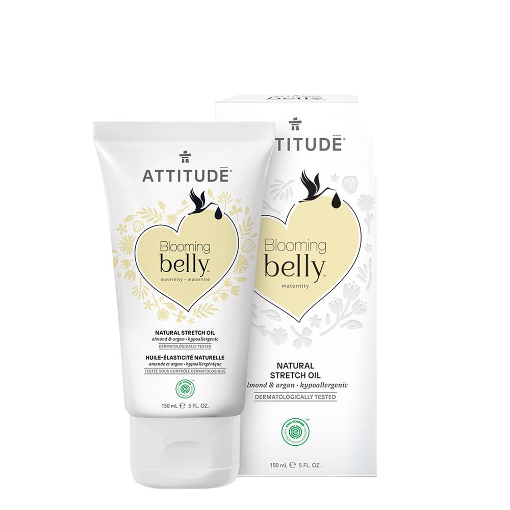 加拿大 ATTITUDE 艾特優 - 孕媽咪系列(摩洛哥堅果油)-孕膚油-150ml