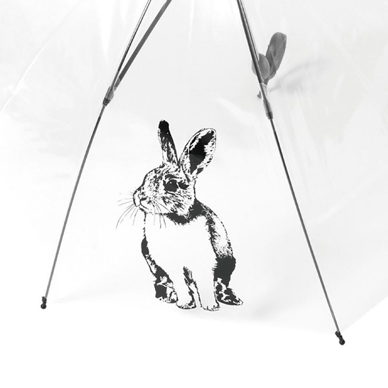 日本Caetla - Evereon可替換式環保輕量傘-兔子