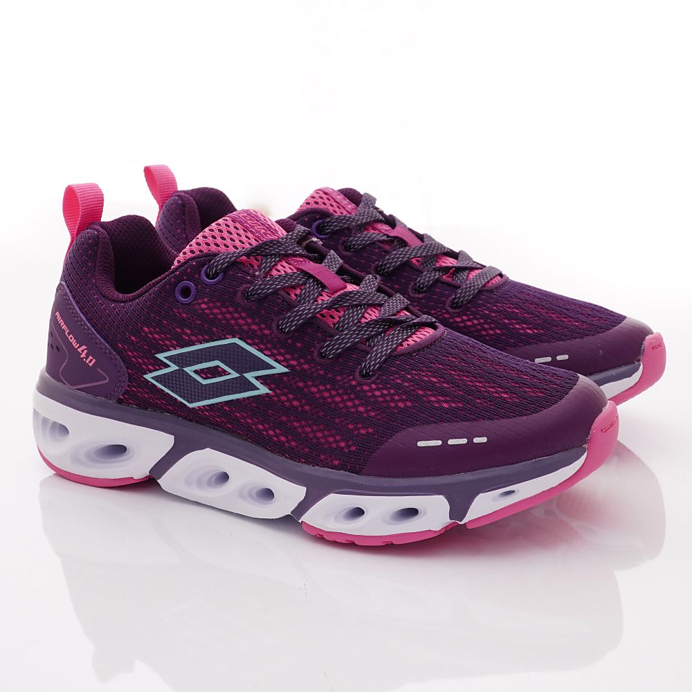 LOTTO樂得 - AIRFLOW4-女段休閒運動鞋-運動鞋-紫